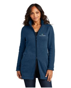 Port Authority Ladies Arc Sweater Fleece Long Jacket - L425