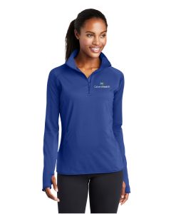 Sport Tek Ladies Sport-Wick Stretch 1/4 Zip Pullover - LST850