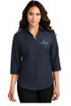 Port Authority Ladies 3/4 Sleeve Carefree Polin Shirt - LW102